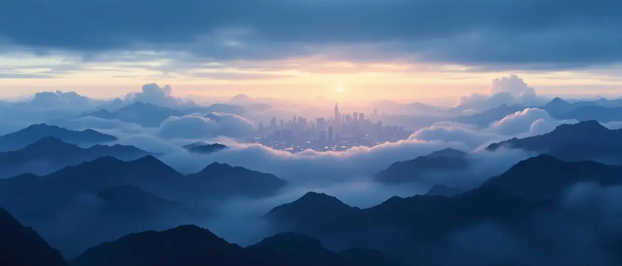 童话村电影网精选影片《云上之城》情景海报